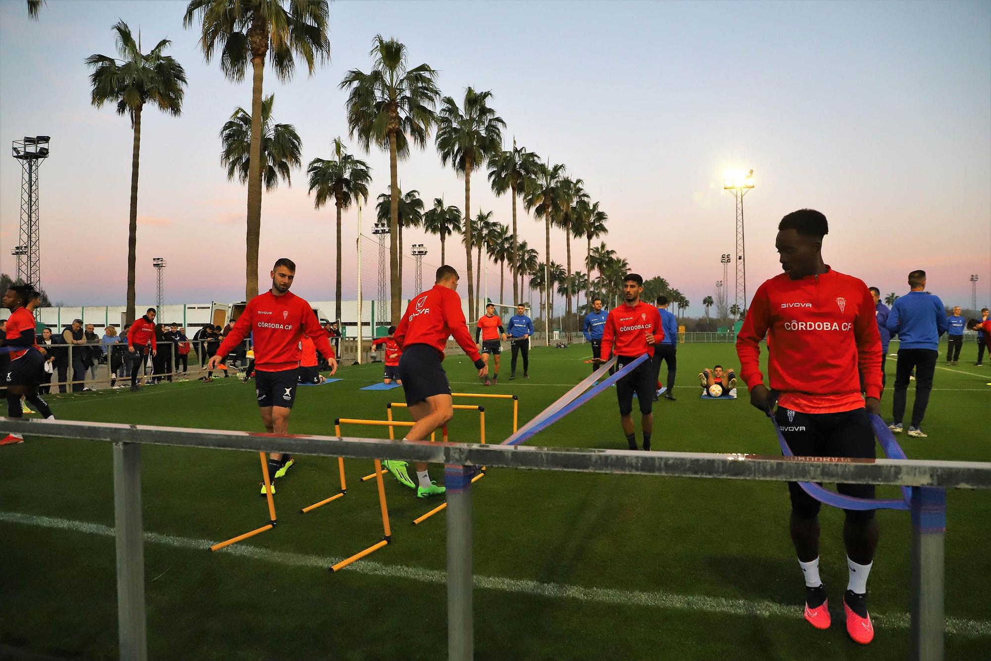 El Córdoba CF regresa la trabajo con el ánimo muy alto