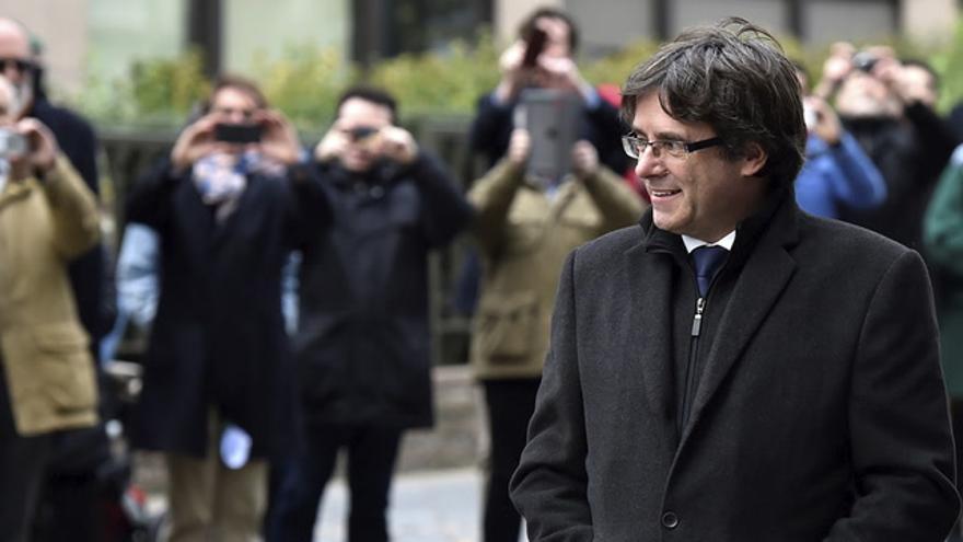 El viaje de Puigdemont a Bruselas