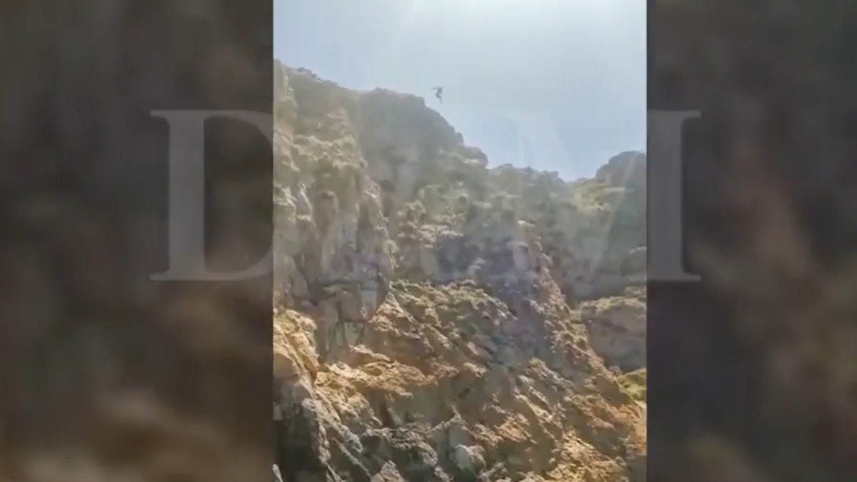 Video | La novia del fallecido grabó el salto mortal del turista holandés en las Malgrats.