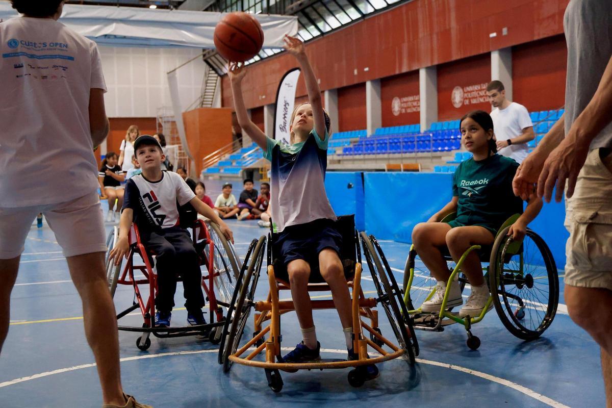 Jornada de fomento del deporte para personas con discapacidad en la UPV