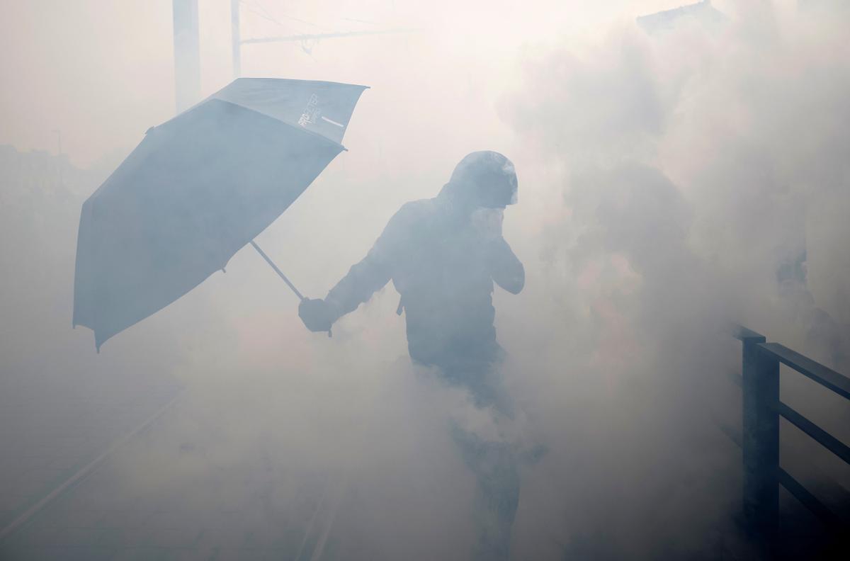 Ninth day of national strike and protest in France against the pension reform