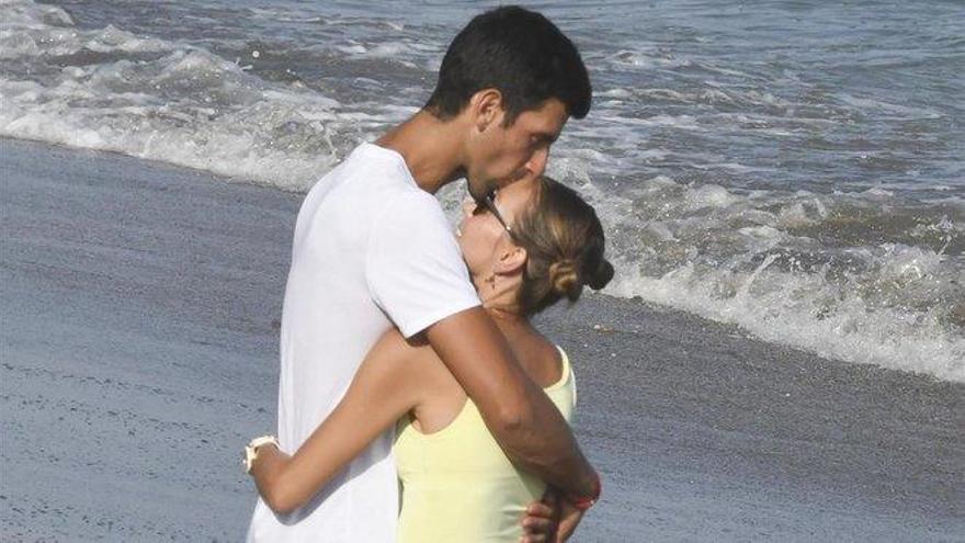 Djokovic, romántico en Marbella