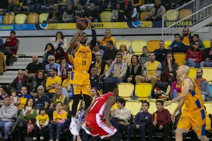 20.01.19. Las Palmas de Gran Canaria. Baloncesto ACB Liga Endesa temporada 2018-19. Herbalife Gran canaria - UCAM Murcia. Gran Canaria Arena. Foto Quique Curbelo