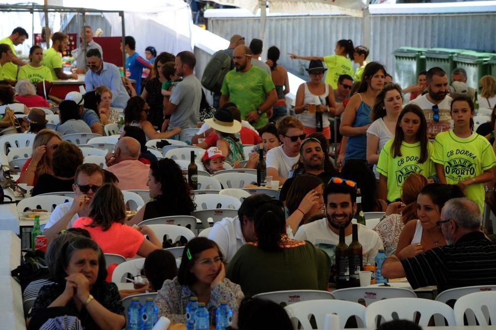 A Illa colgó el cartel de "completo" en su Festa da Navalla