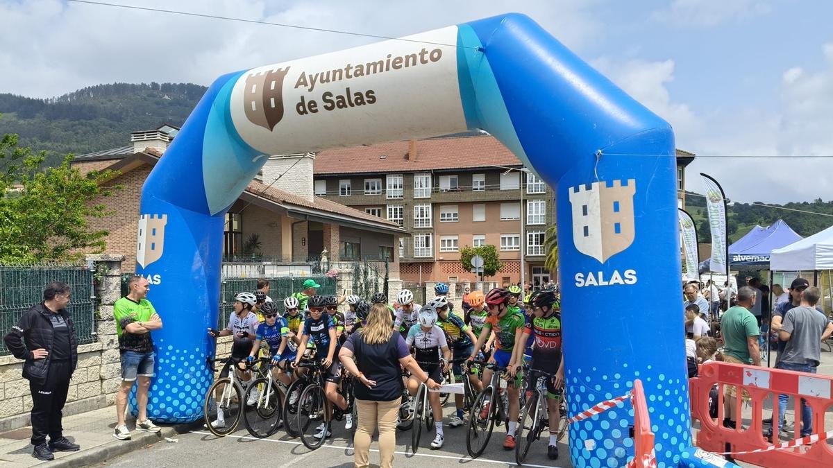 Momento de la salida de la prueba.