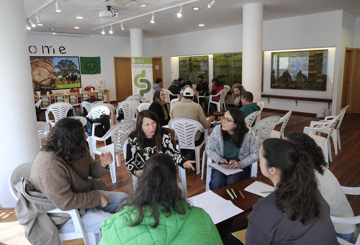 Imagen del congreso que se organizó ayer en el MOME de A Estrada.