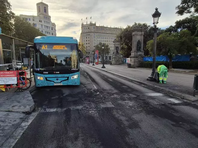 Comerciantes afectados por los disturbios en el centro de Barcelona: “Esto no es robar, es destrozar”