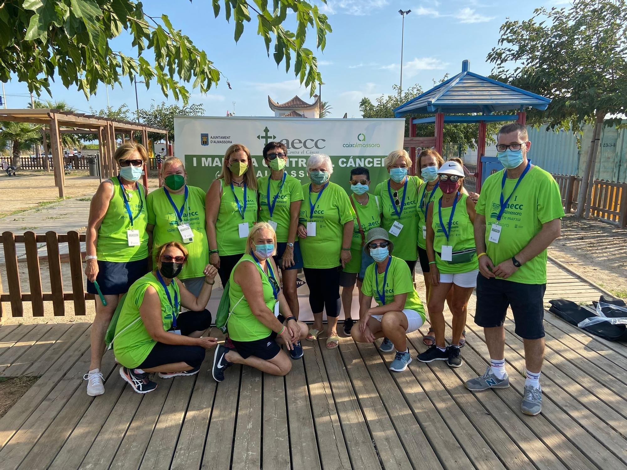 Primera marcha contra el cáncer de Almassora