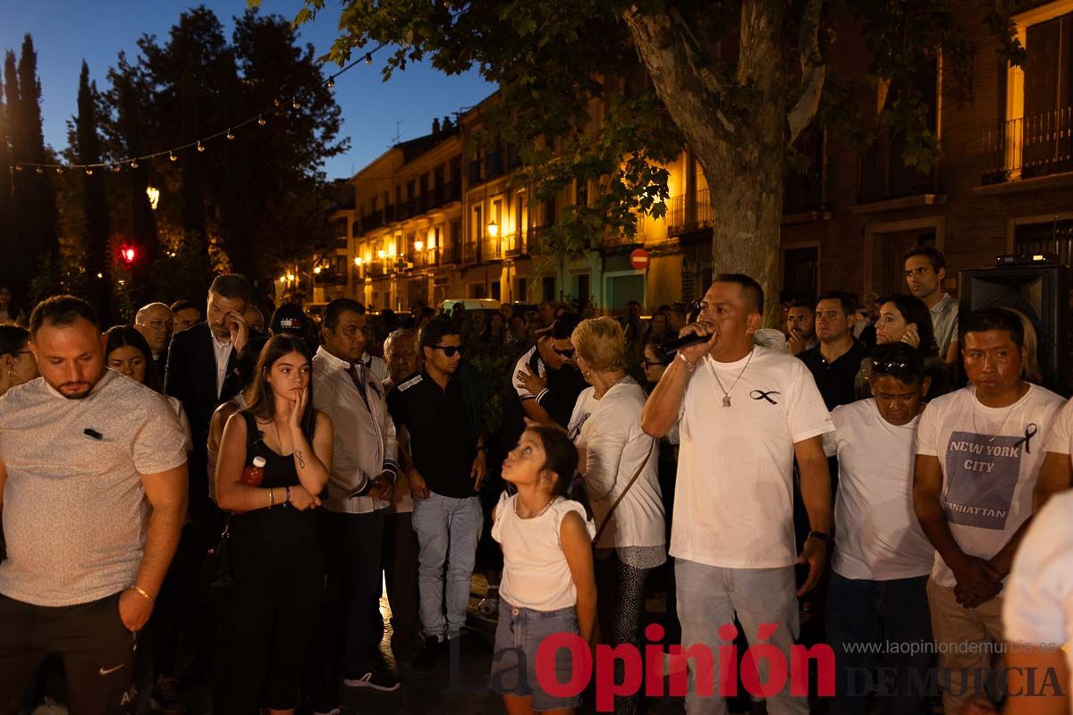 Homenaje a los cuatro fallecidos de Caravaca en el incendio de las discotecas de Murcia