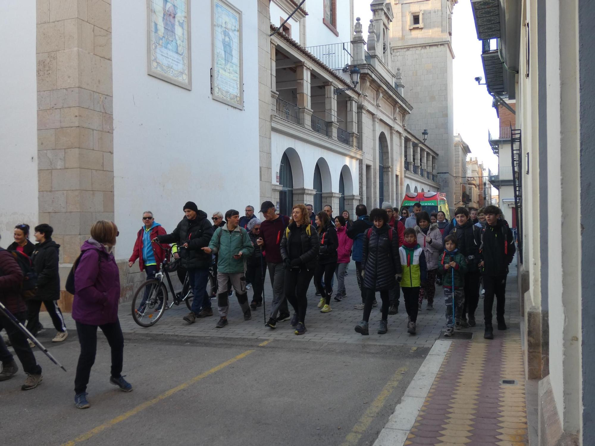 Nules repite éxito de participación en la II Pujada a la Muntanyeta de Sant Antoni