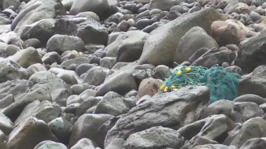 ¿De dónde procede la red fantasma que ha aparecido en las costas de Las Palmas de Gran Canaria?