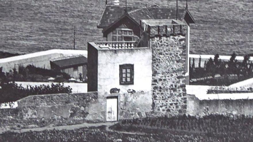 Vista del castillo de Villa Sira desde O Montiño.  | // CEDIDAS POR J. C. ALONSO