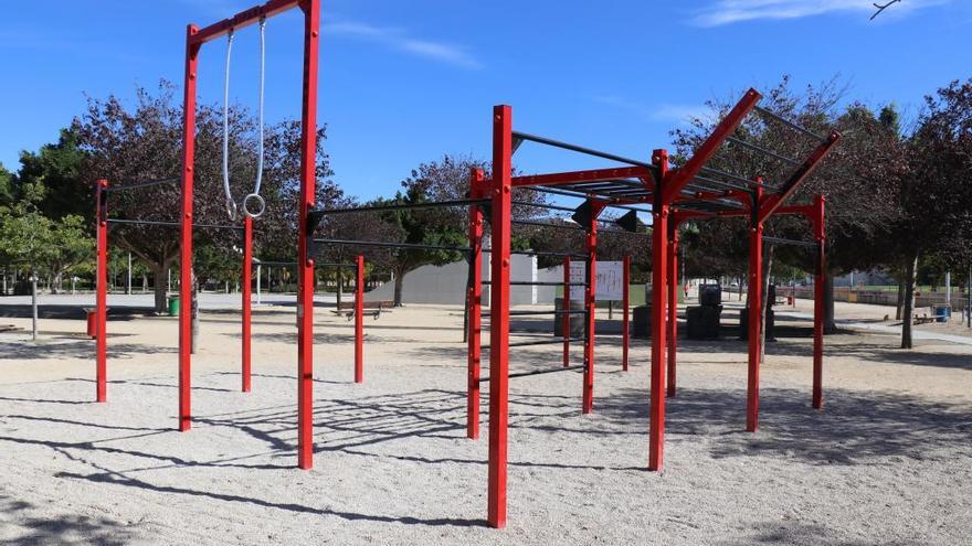 Parc Central estrena instalaciones para practicar deporte al aire libre