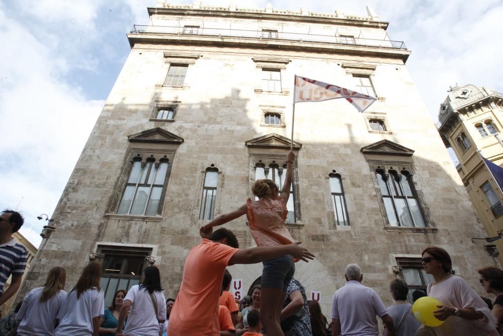 Manifestación de la concertada en Valencia