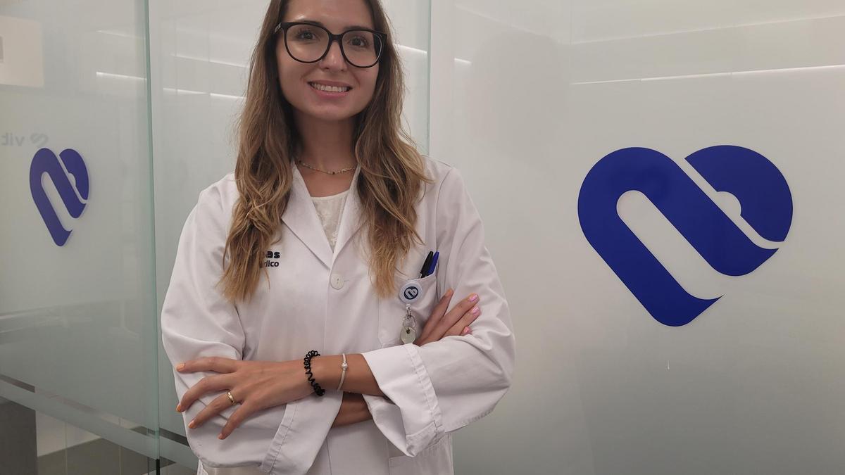 La doctora Tatiana Cortés, especialista del hospital Aguas Vivas