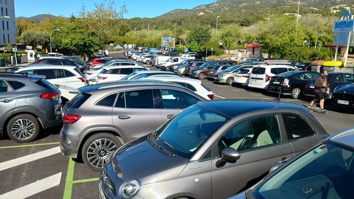 El terreno de Portals se utiliza ahora como zona de aparcamiento