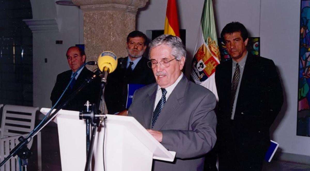 Ramón Rocha en una imagen de archivo de la Asamblea de Extremadura.