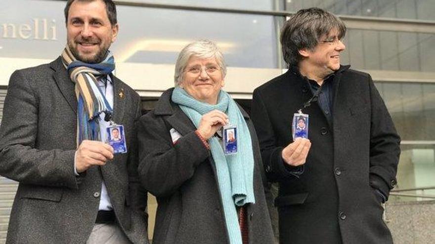 Puigdemont: &quot;Esta es la foto que no querían y ya la tienen&quot;