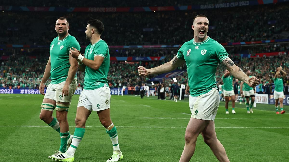 Irlanda venció a Suráfrica en un partido antológico