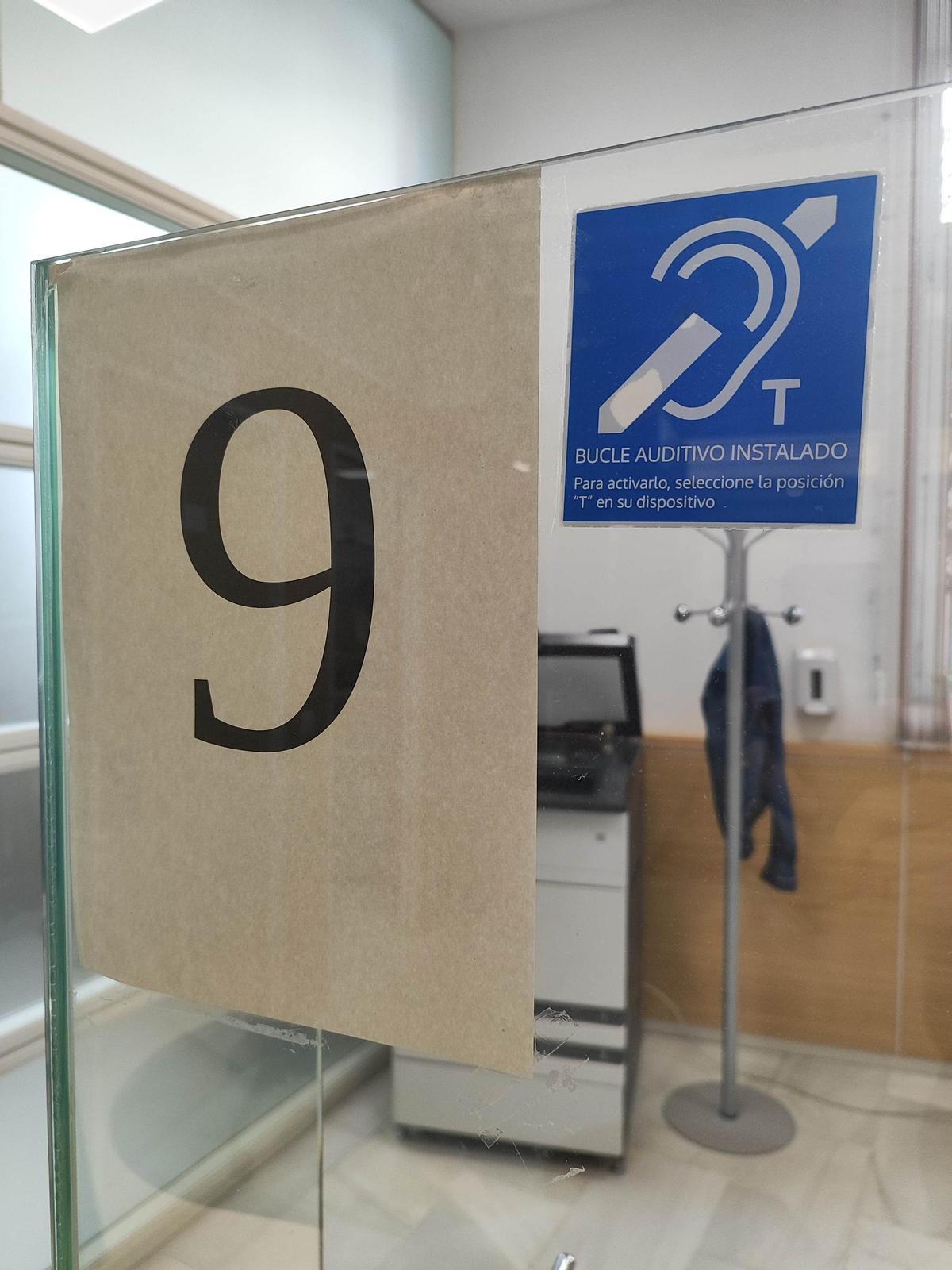 Dependencias municipales con bucle magnético.