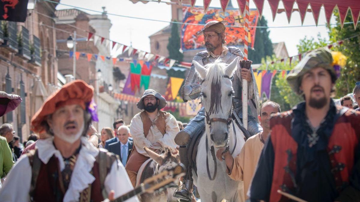 La Semana Cervantina de Alcalá bate récords, con uno de los fines de semana más multitudinarios