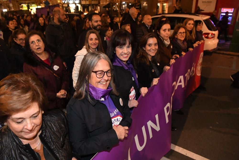 Unas 40.000 personas secundan la marcha feminista