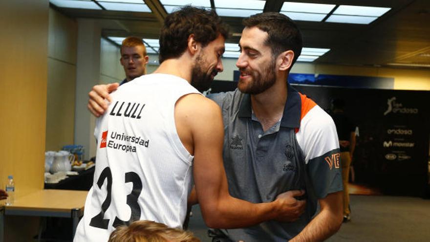 Sergio Llull y Joan Sastre