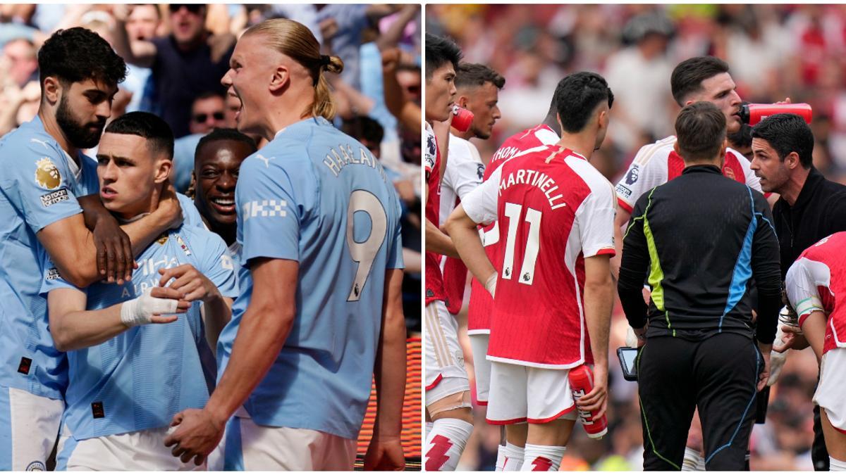 Manchester City y Arsenal se juegan la Premier League