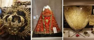 Del manto de la reina Isabel II a la corona centenaria: las reliquias de la Virgen de la Montaña