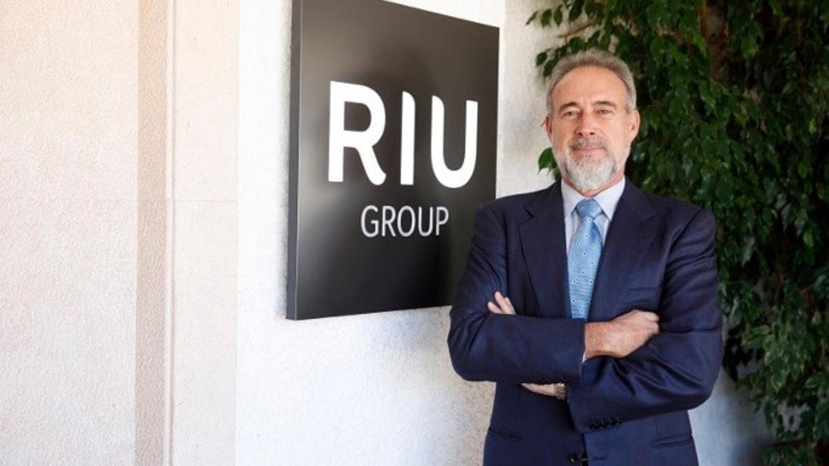 El consejero delegado de Riu, Luis Riu.