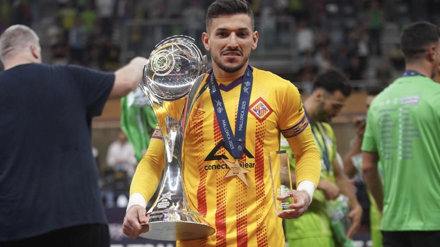 El Mallorca Palma Futsal arrasa en el quinteto inicial de la Final Four de la Champions