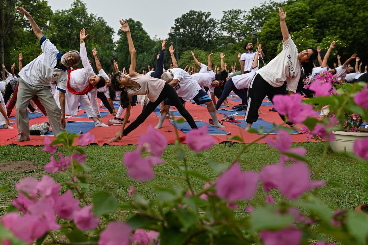 Día Internacional del Yoga en la India