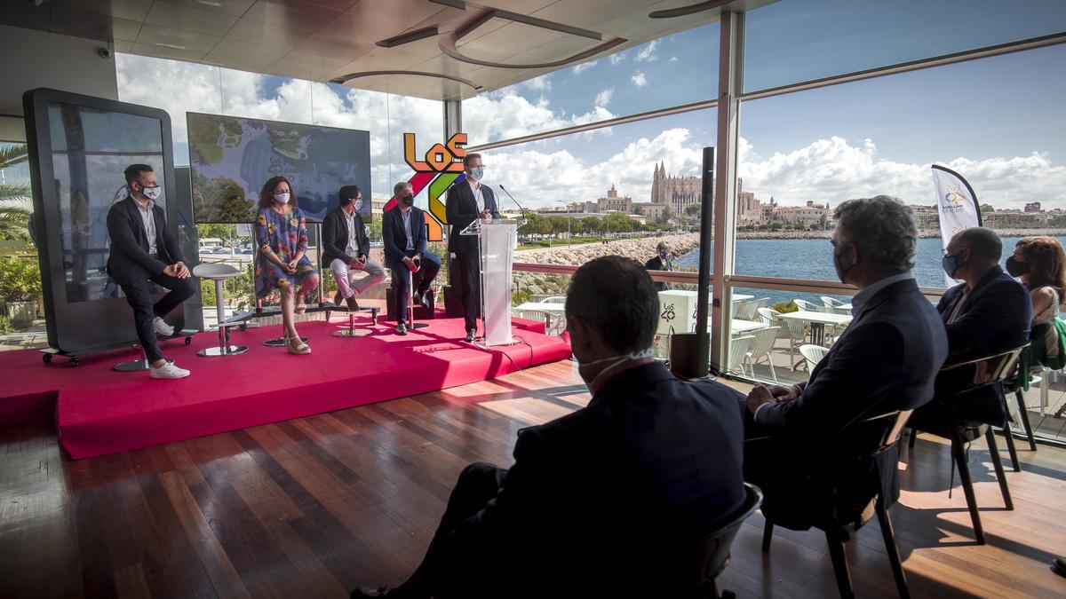 Presentación en Palma de la gala, el pasado mes de julio.