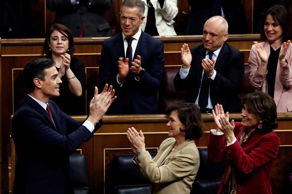 Investidura de Pedro Sánchez.