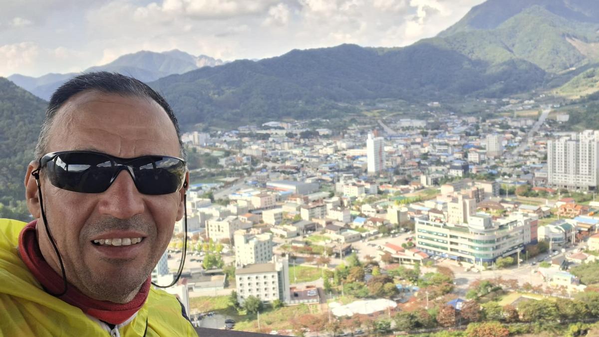 Pichi en Mungyeong, una ciudad en la provincia de Gyeongsang del Norte, al suroeste de la República de Corea del Sur.