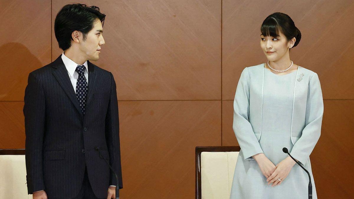 Mako de Japón tras su boda civil: &quot;Hemos escuchado a nuestro corazón&quot;.