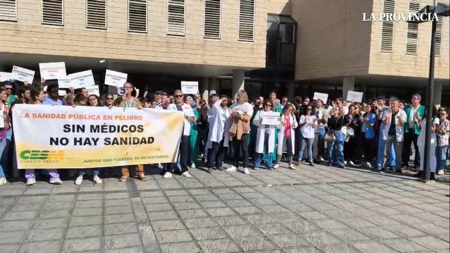 Uno de cada cinco médicos canarios secunda la huelga nacional