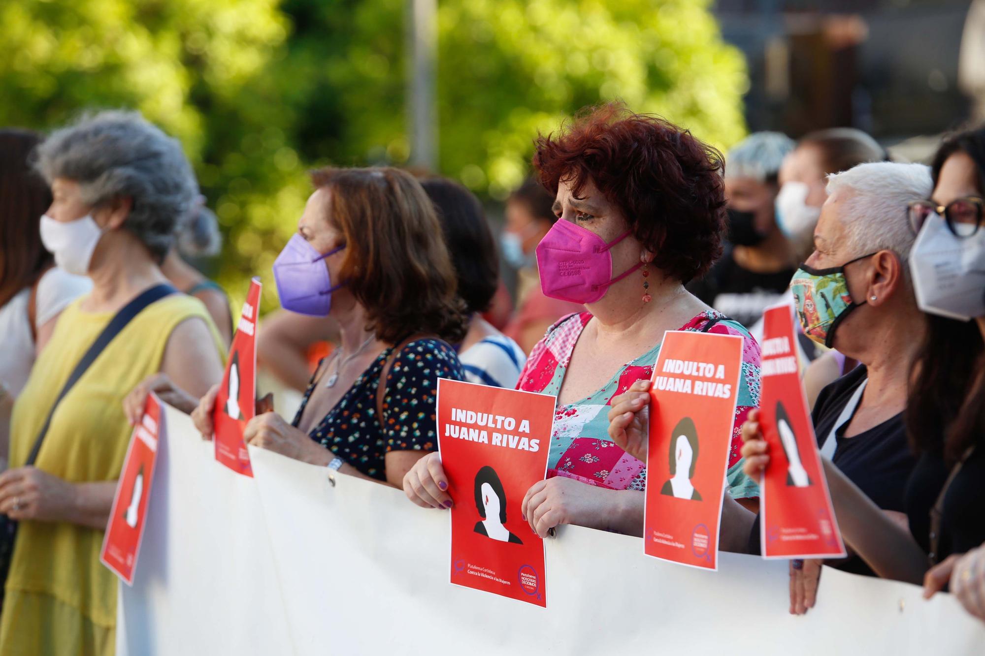 Concentración en Las Tendillas en apoyo a Juana Rivas