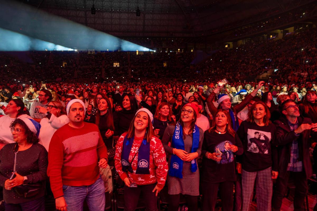 Concierto de Navidad de David Bisbal en el Palau Sant Jordi