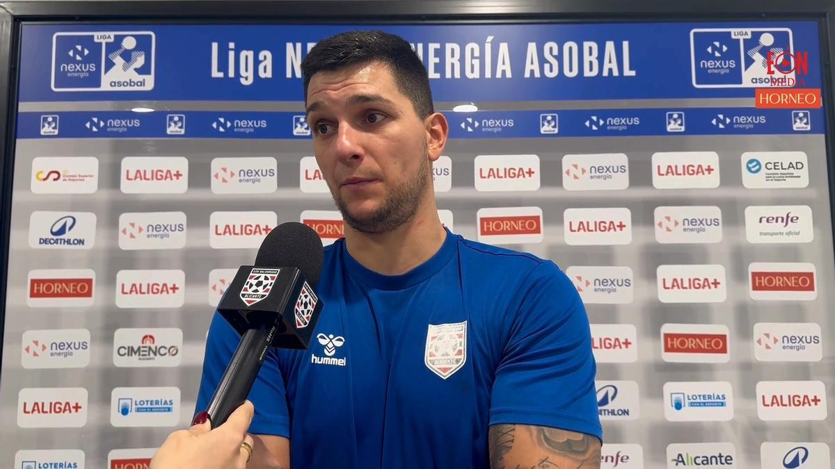 Darko Dimitrievski, jugador del Horneo Eón: "Queremos llenar el pabellón el viernes y pelear juntos por la victoria"
