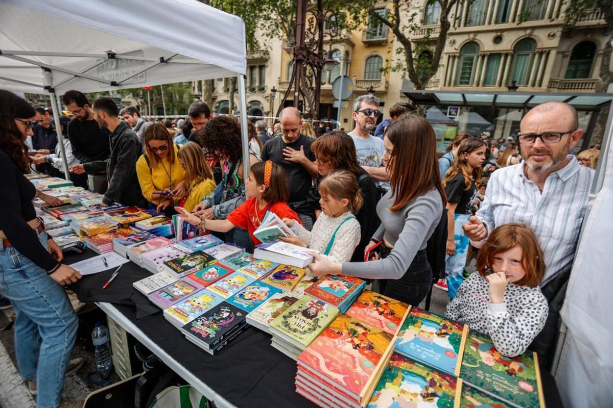 Sant Jordi de récord en Barcelona