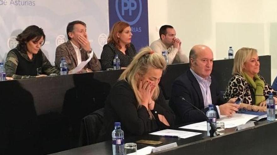 Mercedes Fernández, con la dirección del PP de Asturias en el comité ejecutivo reigonal