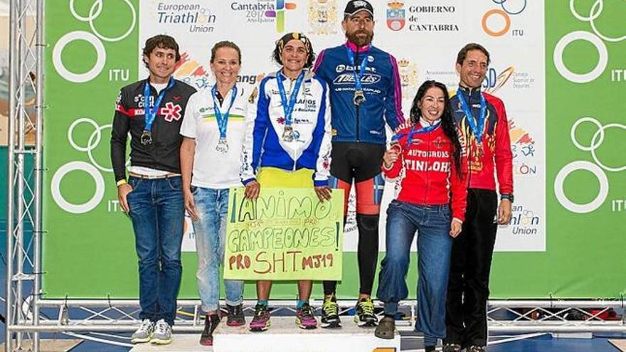 Albert Torres es proclama campió estatal veterà de triatló de muntanya