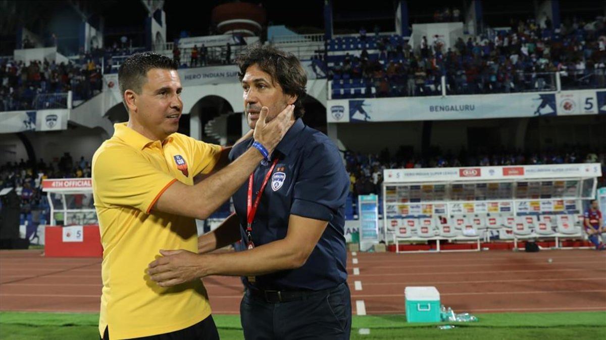 Sergio Lobera y Carlers Cuadrat están triunfando en la Superliga India