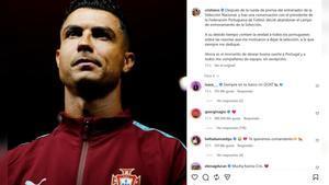 Cristiano Ronaldo conmociona a Portugal con el abandono a la selección
