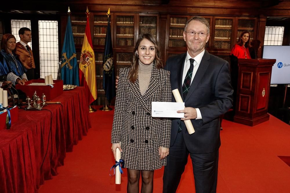 Premios fin de grado Santa Catalina de la Universidad de Oviedo 2019