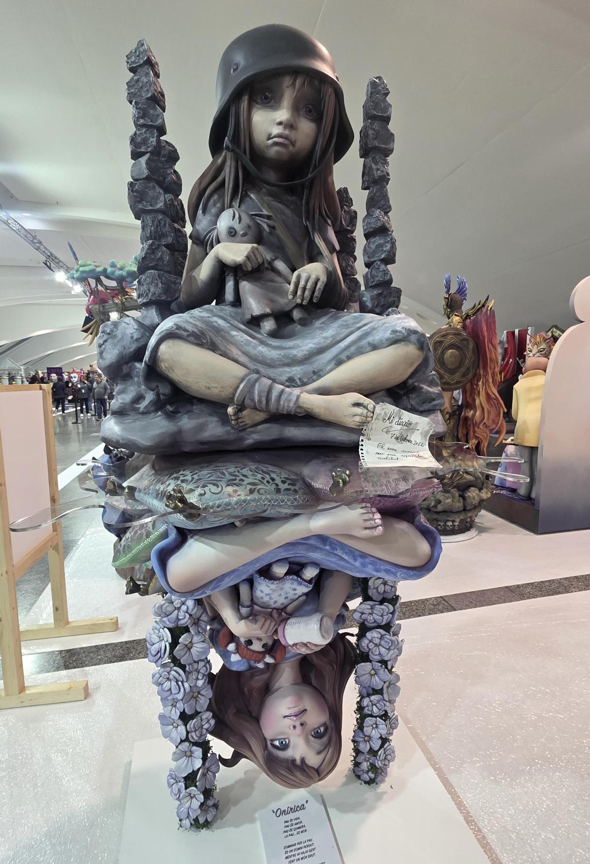 Así es el ninot indultado de las Fallas de Valencia.