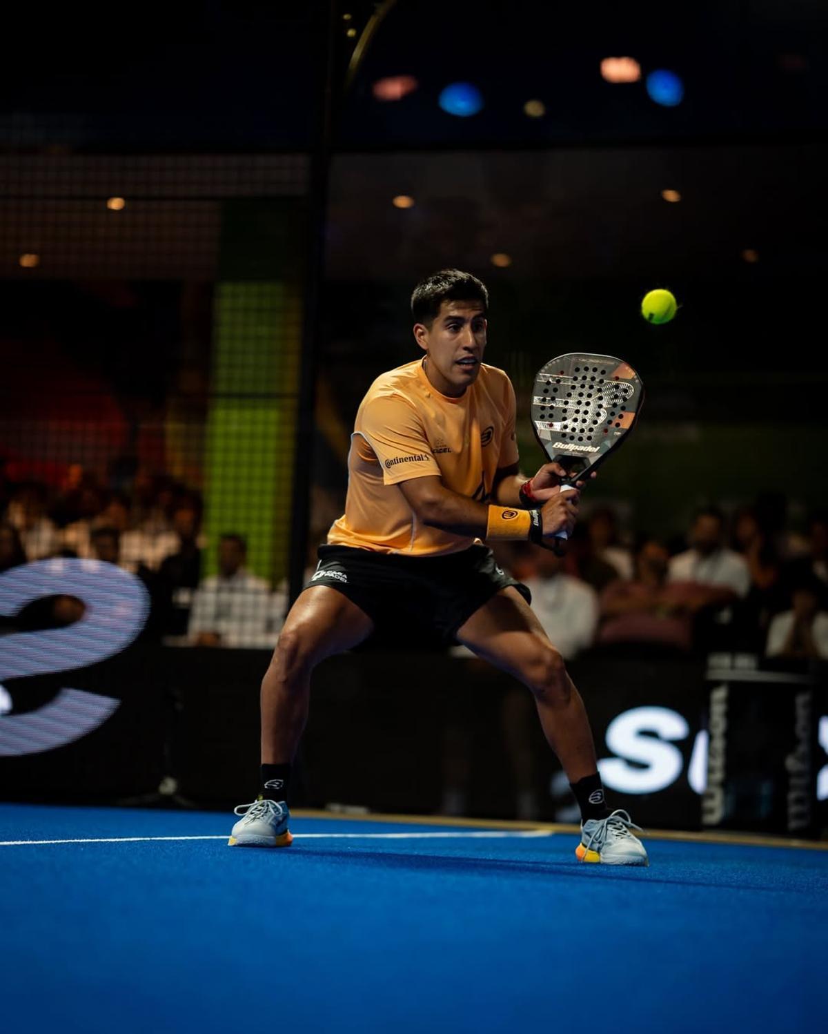 Chingotto es un trabajador incansable en la pista