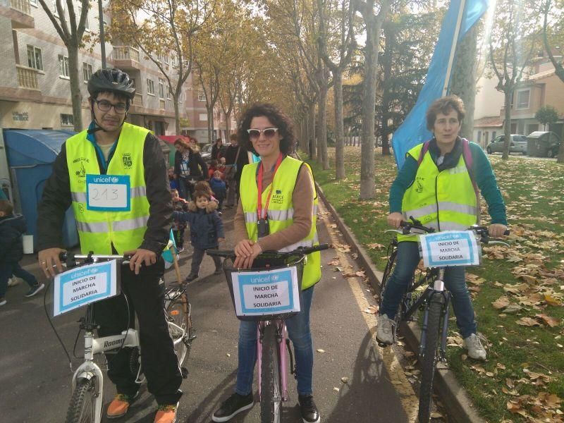 Marcha solidaria en San José Obrero