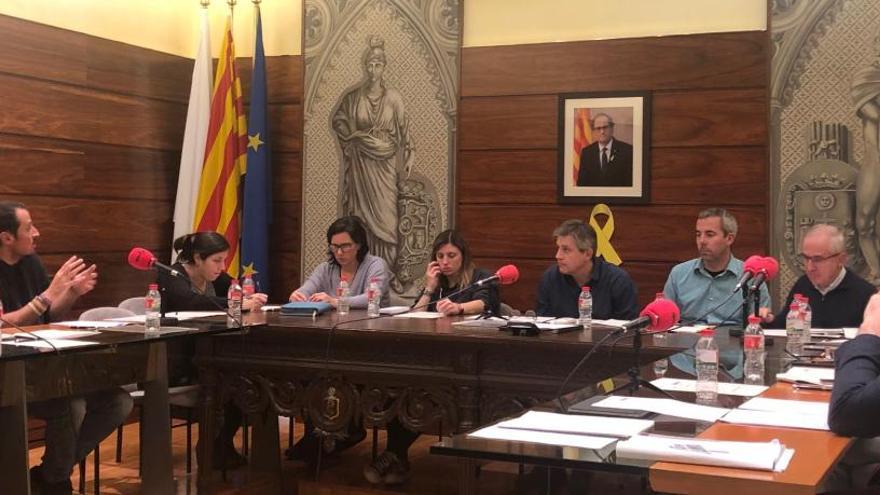 El ple municipal en el qual es van aprovar els pressupostos del 2020